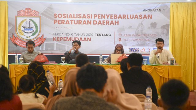 Sekretariat DPRD Makassar Sosialisasi Perda Kepemudaan