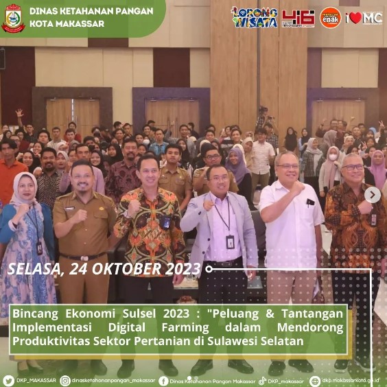 Kepala DKP Makassar Hadiri Bincang Bisnis Kerja Sama BI dan FEB Unhas