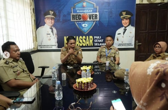 Jelang HUT Kota Makassar ke-416 Tahun, Camat Ujung Tanah Rakor Bersama Para Lurah