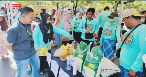 DKP Makassar Adakan Gerakan Pangan Murah di CFD Boulevard