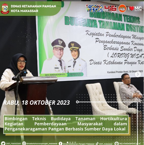 DKP Makassar Gelar Kegiatan Kegiatan Pemberdayaan Masyarakat dalam Penganekaragaman Pangan