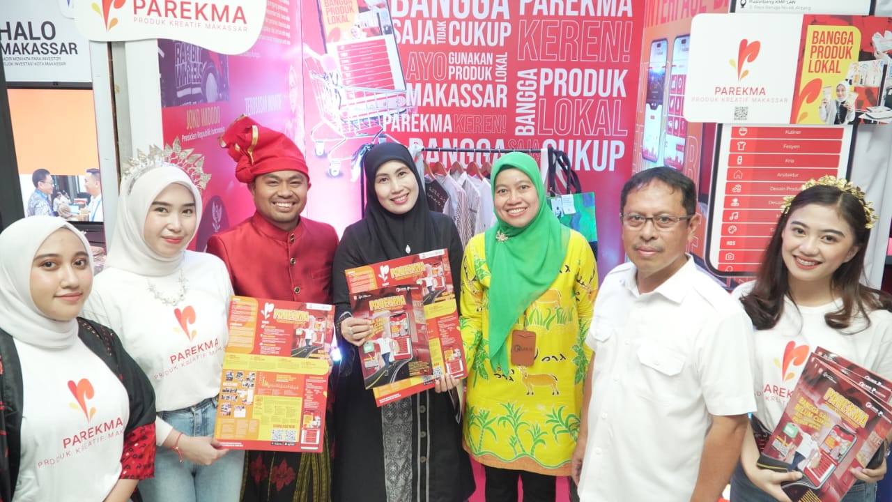 Kadispar Makassar Pamerkan Produk Unggulan Ekonomi Kreatif, Inovasi PAREKMA dalam Pelatihan Kepemimpinan Nasional Tingkat II 