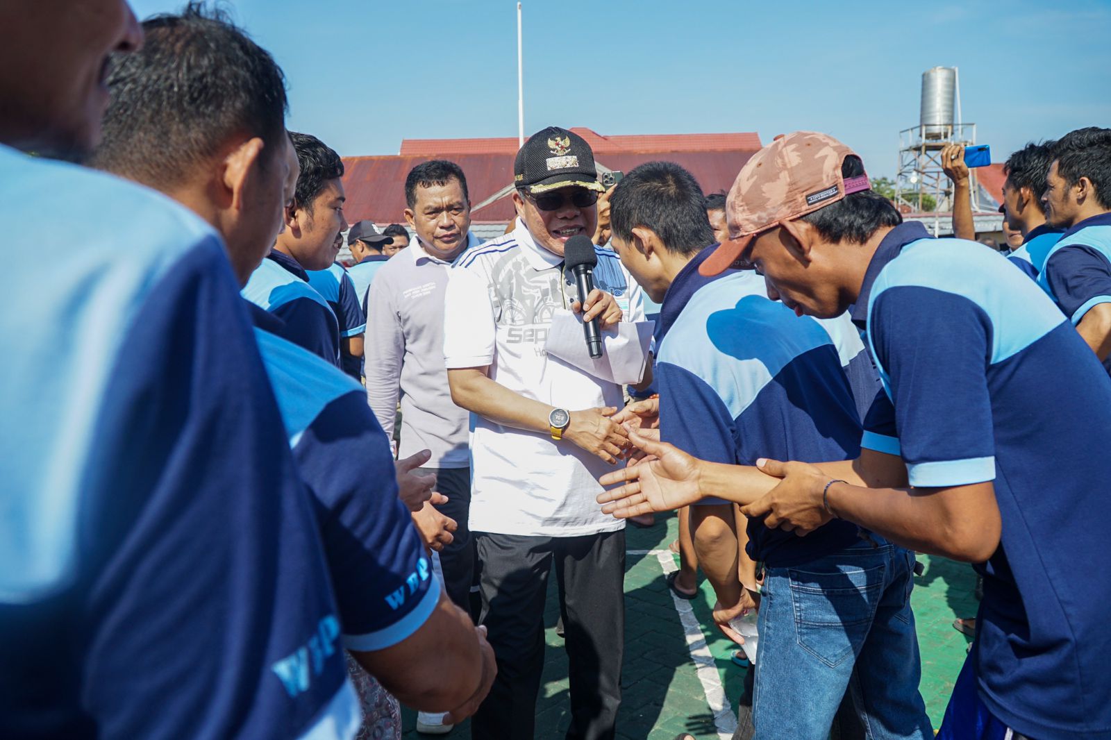 Sehat Bersama Warga Binaan Lapas Parepare, Taufan Pawe Apresiasi Hadirnya Izin Klinik Pengayoman Lapare