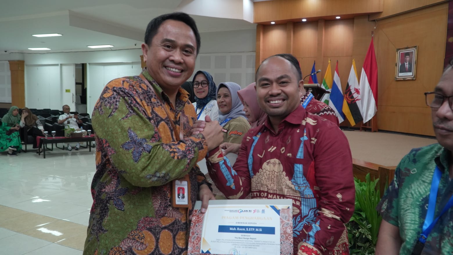 Selamat! Kadis Pariwisata Makassar Raih 7 Penghargaan dalam Pelatihan Kepemimpinan Nasional Tingkat II