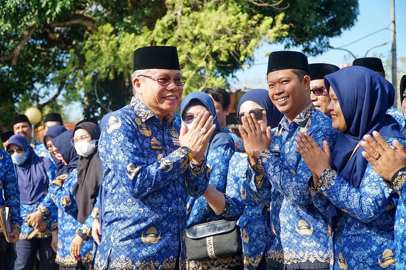 Haru Sarat Makna Upacara HKN Terakhir Sebagai Wali Kota Parepare, Taufan Pawe Pamit di Hadapan Ribuan ASN