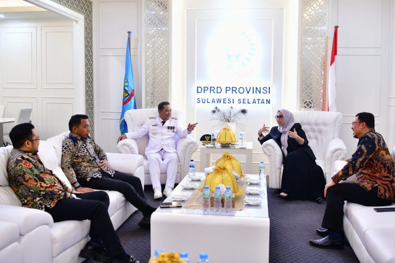 Kepada Pimpinan DPRD, Bahtiar Sampaikan Tak Ada Cita-cita Politik Apapun di Sulsel