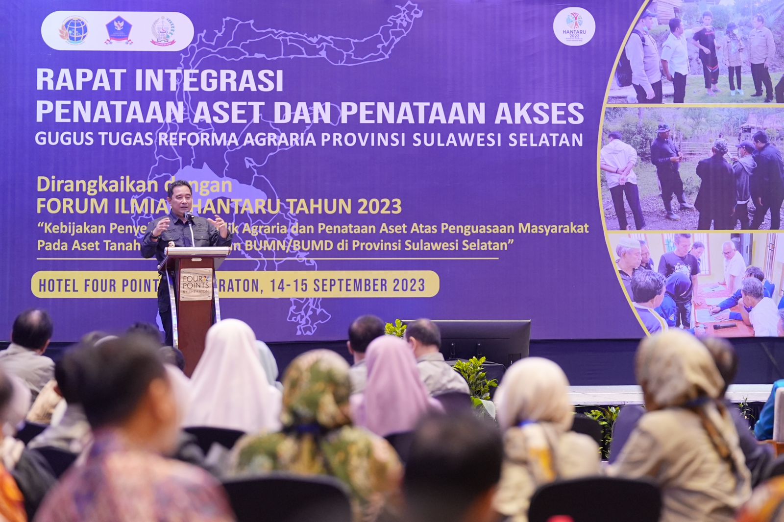 Hadiri Rapat Integrasi Penataan Aset, Pj Gubernur Bahtiar Dorong GTRA Optimalkan Penataan Aset