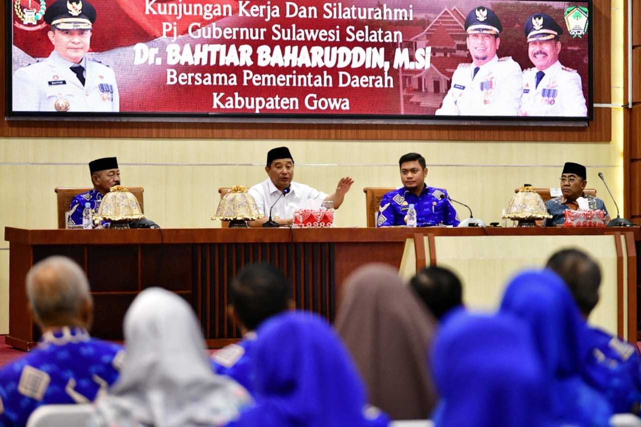 Alokasikan 40 Persen Anggaran Pilkada, Pj Gubernur Sulsel Sebut Pemkab Gowa Harus Jadi Contoh Daerah Lain