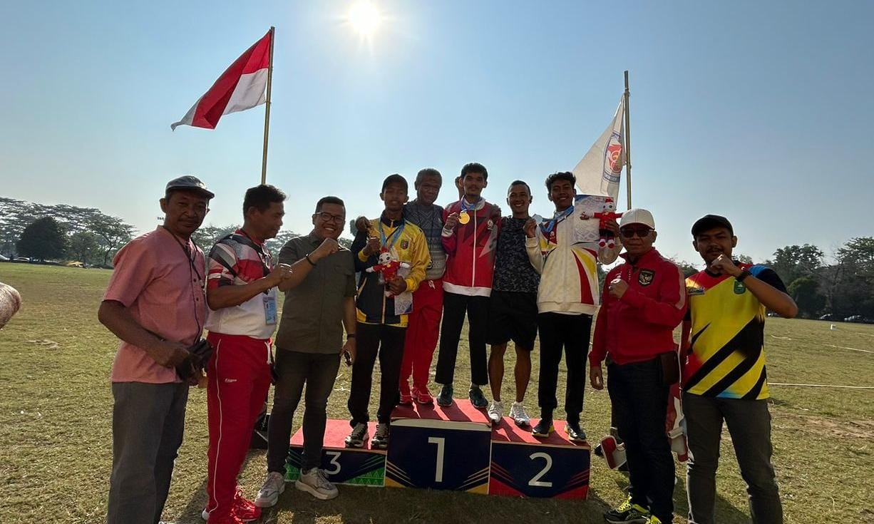 Atlet Jalan Cepat Sulbar Sumbang Medali Emas di Popnas XVI Palembang