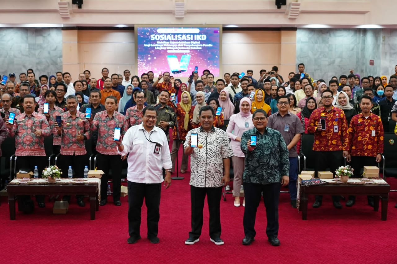 Pj Gubernur Bahtiar Sosialisasikan Penggunaan KTP Digital Pada Pemilu 2024