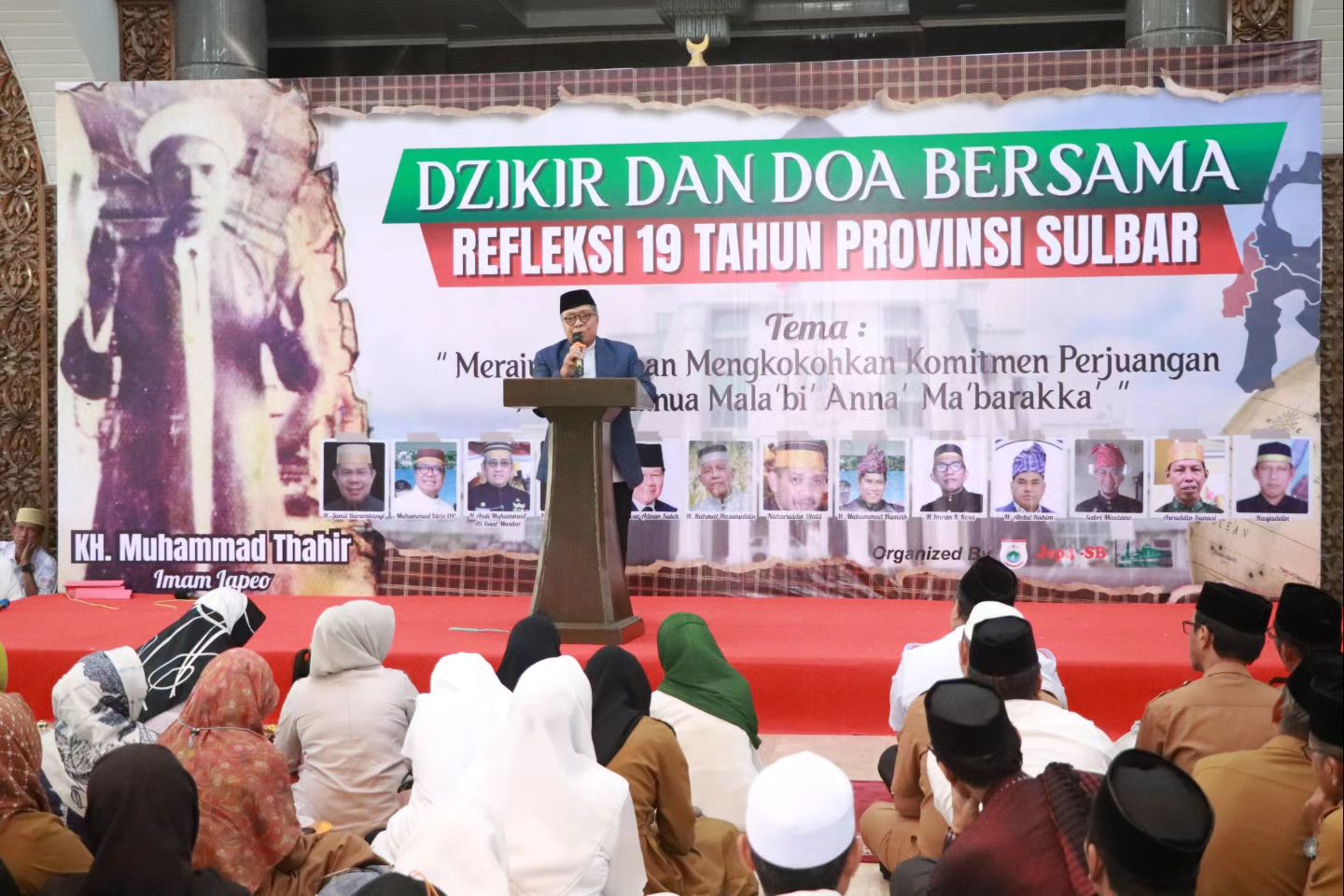 Refleksi 19 Tahun Sulbar, Digelar Dzikir dan Doa Bersama di Masjid Imam Lapeo