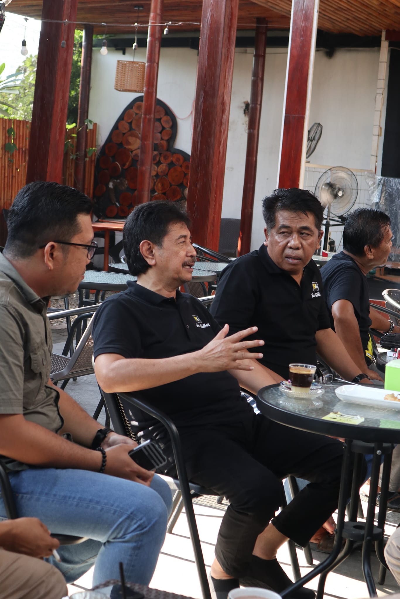 Bertemu Pimpinan AMPG, Kosgoro dan SOKSI di Sulbar, H4 Sekaligus beri Motivasi Para Pemuda Mamuju