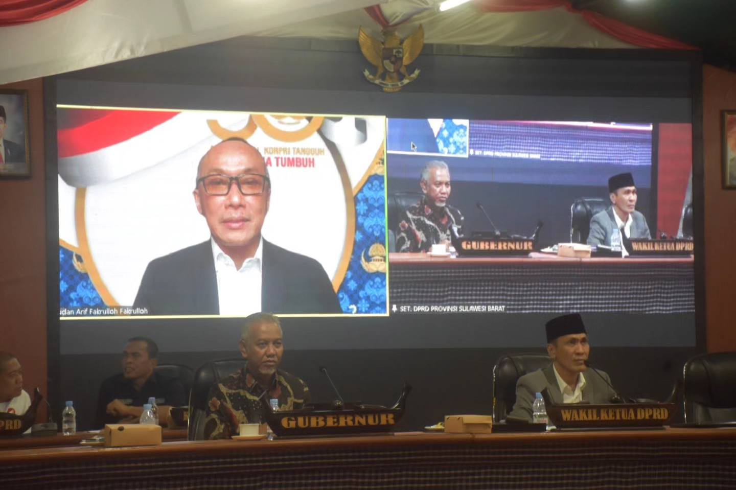 Usman Suhuriah Pimpin Rapat Paripurna Persetujuan Bersama Ranperda APBD Perubahan 2023