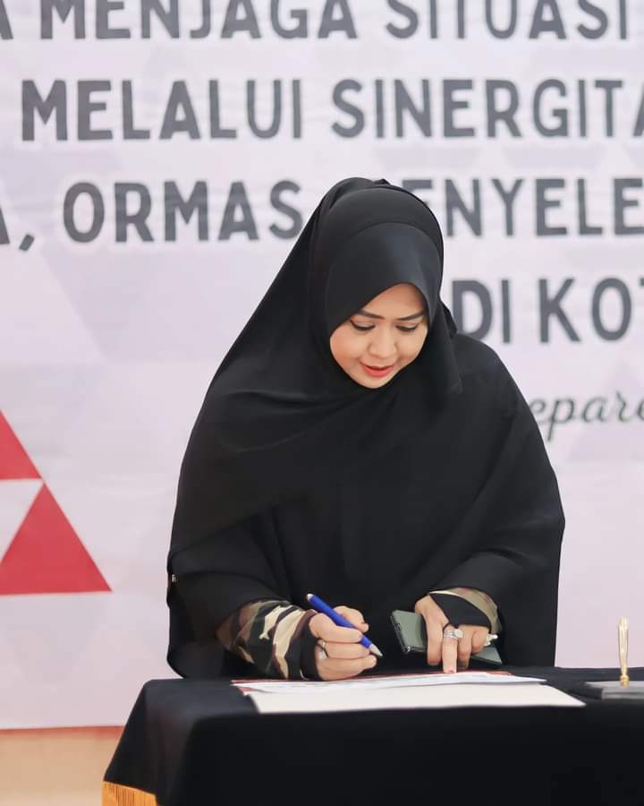 Deklarasi Pemilu Damai, Erna Rasyid Taufan Ajak Bersama Jaga Parepare Selalu Kondusif