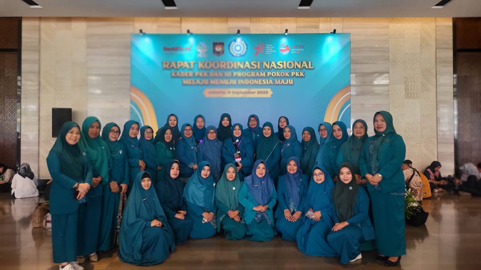 Erna Rasyid Taufan Pimpin TP PKK Parepare Ikuti Rakornas Kader PKK di Jakarta