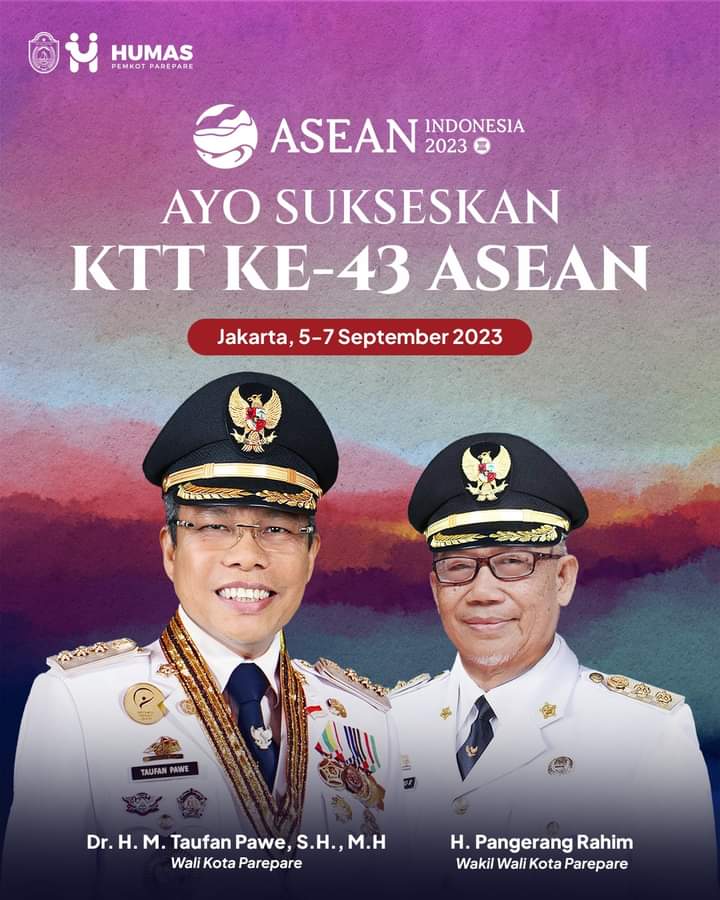 Wali Kota Parepare Ajak sukseskan KTT ke-43 ASEAN di Jakarta