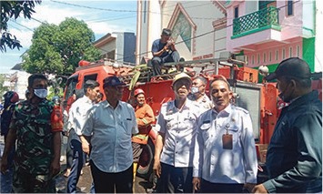 Kolaborasi Pemkot Parepare dan TNI Polri Tangani Kebakaran, Pj Sekda Ingatkan Cegah Dini Potensi Kebakaran 