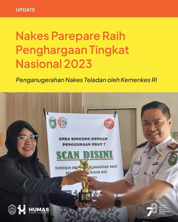 Wali Kota Parepare Apresiasi Nakes RS HAH Jadi Teladan Nasional, Dorong Terus Berinovasi