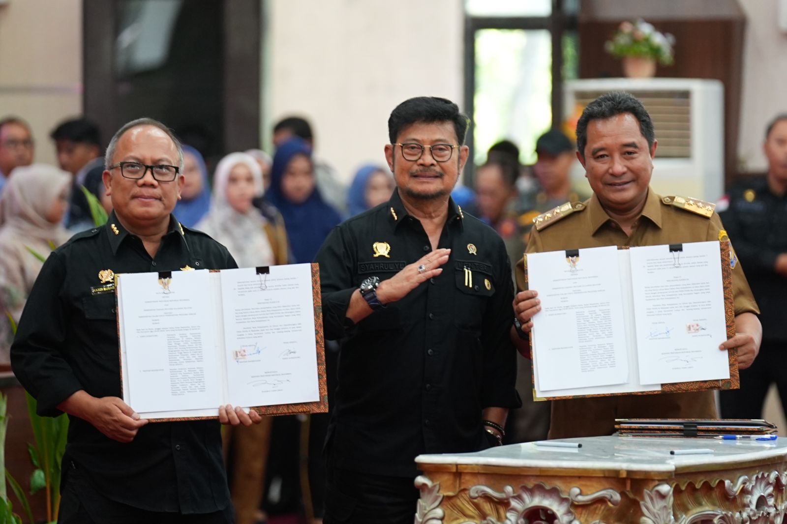 Pj Gubernur Sulsel Kolaborasi Mentan SYL Gerak Cepat Kendalikan Inflasi dan Dampak El Nino