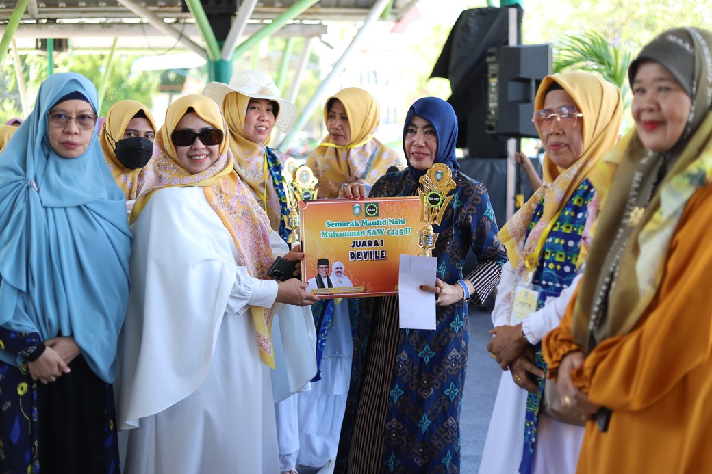 Pekan Maulid Lewat Lomba Defile dan MSQ, Erna Taufan Apresiasi Dukungan Pemkot Parepare untuk Keagamaan
