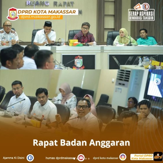 Banggar DPRD Makassar Dengarkan Gambaran Umum Rancangan Kebijakan APBD Perubahan oleh TAPD