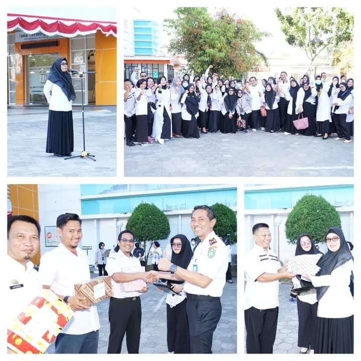 Juara Lomba HUT Kemerdekaan Terima Hadiah, Direktur RSUD Andi Makkasau Pesan Terus Berikan Pelayanan Terbaik 