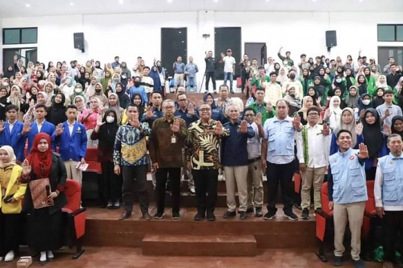 Sosialisasi Gratifikasi di Unsulbar, Sekprov Berharap Kampus Jadi Lokomotif Anti Korupsi