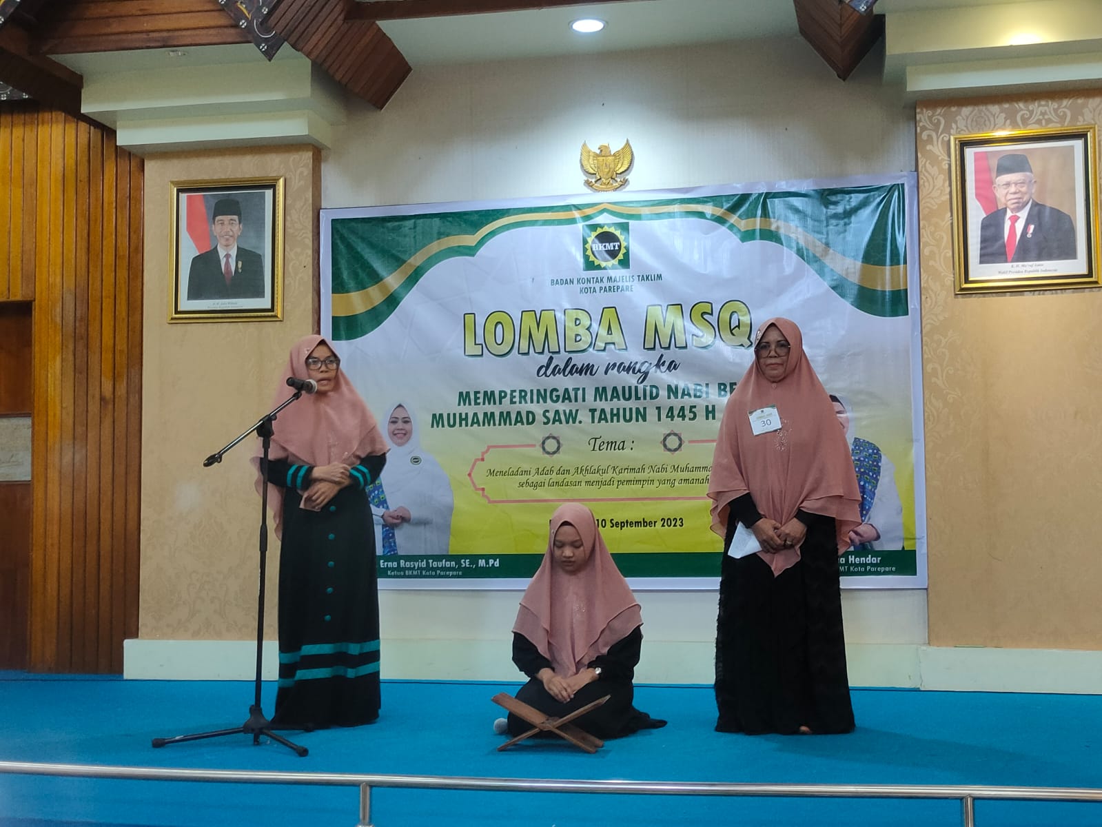 Erna Rasyid Taufan Sampaikan Terima Kasih ke Majelis Taklim se-Parepare, Lomba MSQ BKMT Sukses 