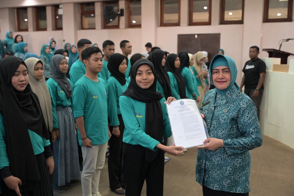 Berdayakan Generasi Muda, Indira Yusuf Ismail Kukuhkan PKK Remaja Kota Makassar