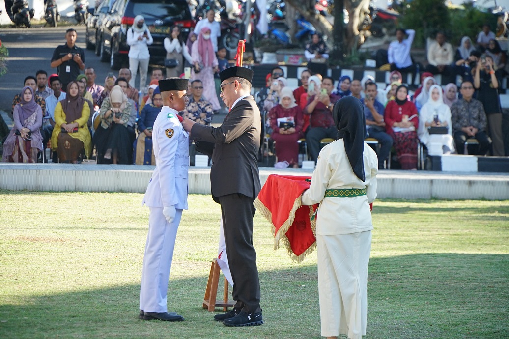 Pj Wali Kota Akbar Ali Serukan Semangat IKN untuk Kesuksesan Anggota Paskibraka Parepare 
