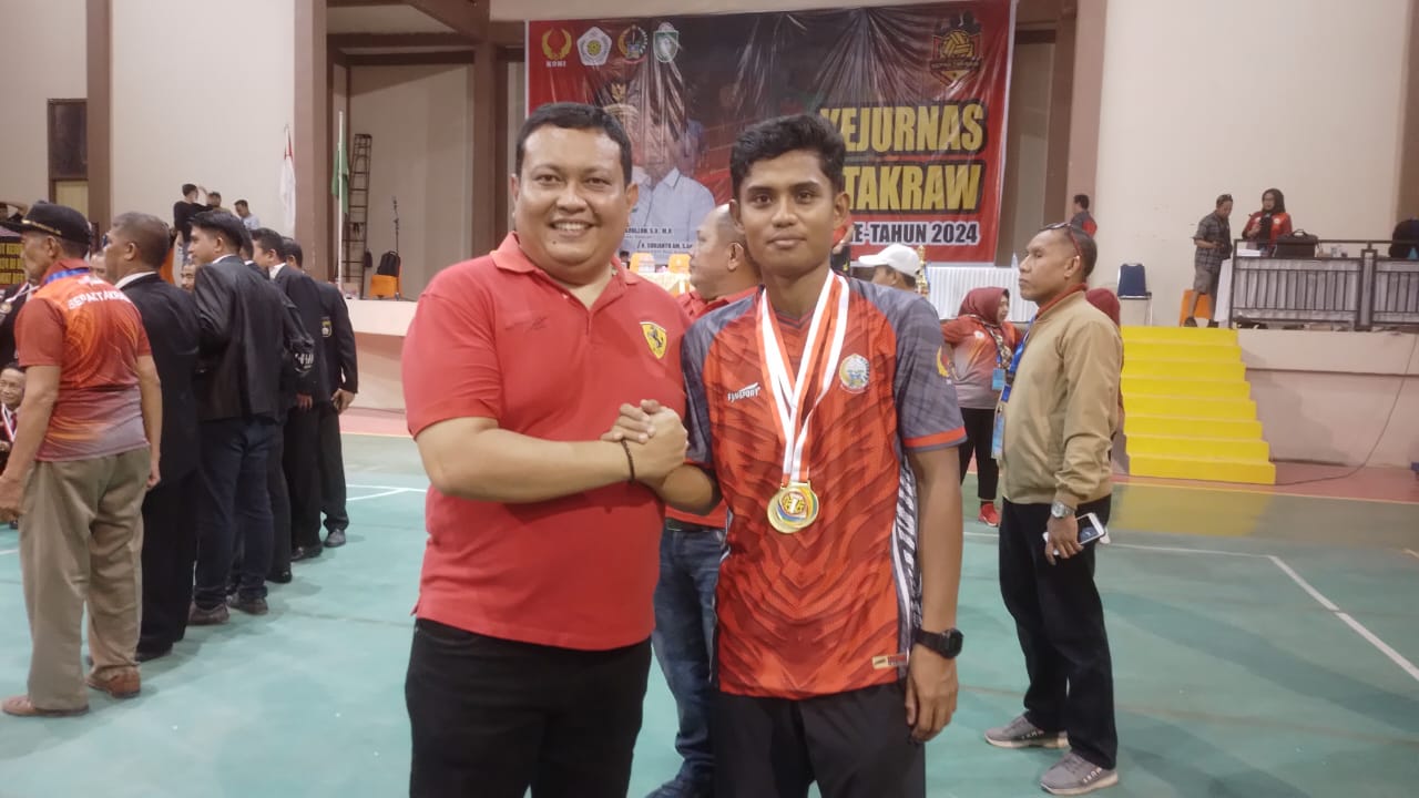 Cemerlang, Dua Atlet Parepare Perkuat Sulsel di Kejurnas Sepak Takraw, Satu Wasit Parepare Berlisensi Asia 