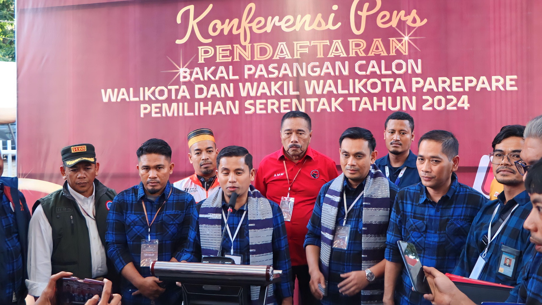 TSM Sampaikan Permohonan Maaf Akibat Kemacetan Lalulintas saat Mendaftar di KPU
