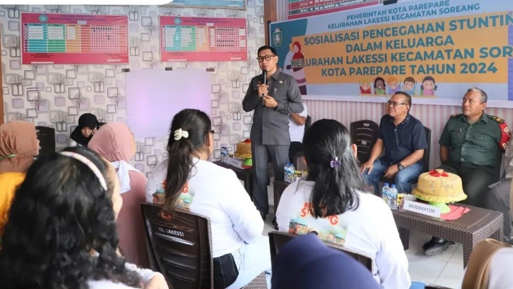 Stunting Adalah Masalah "Genting": Sosialisasi DPPKB Parepare di Lakessi Tekankan Pentingnya Gizi Seimbang