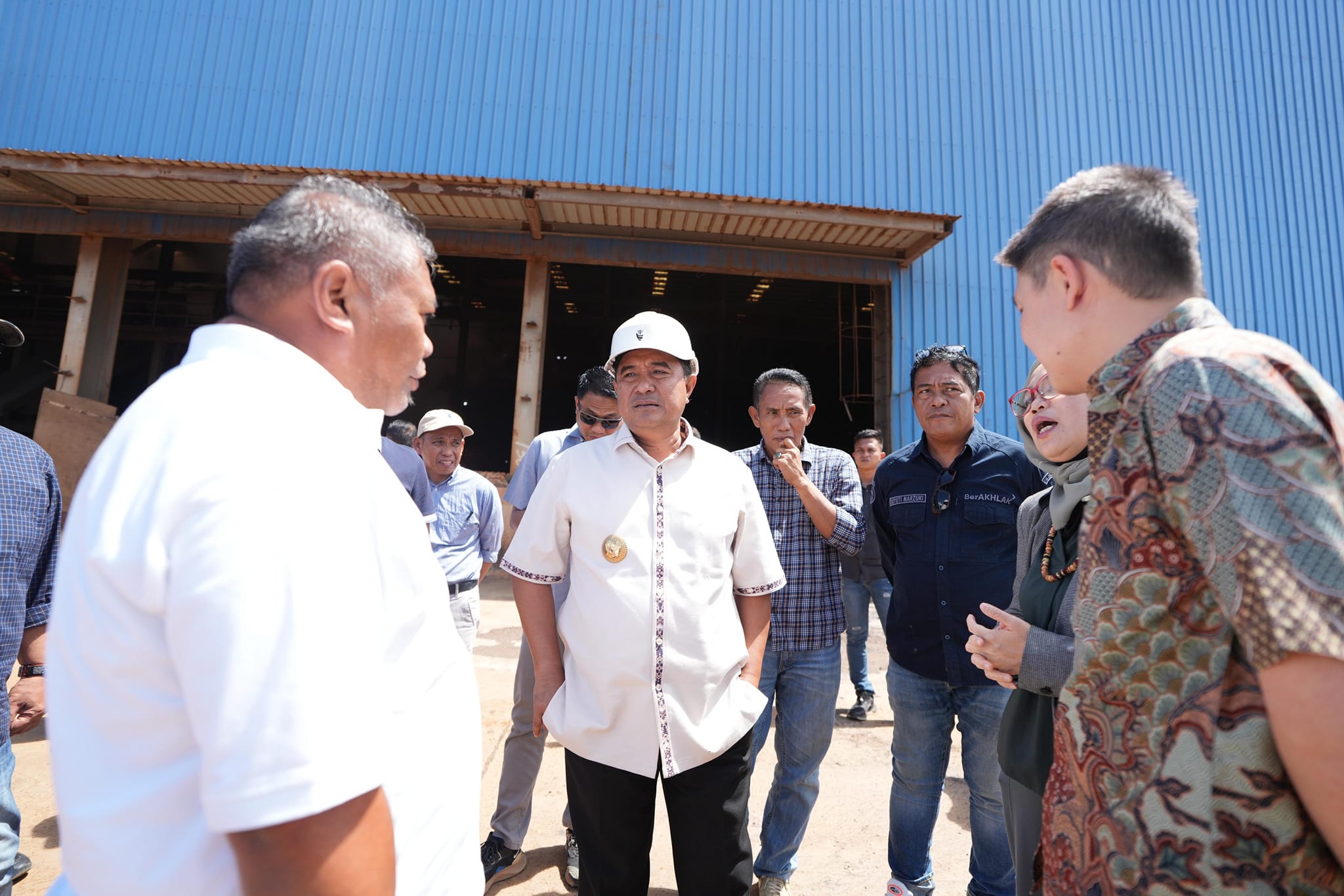 Kunjungi Pabrik Smelter di Bantaeng, OPD Pemprov Sulbar Terpacu Cari Investor 