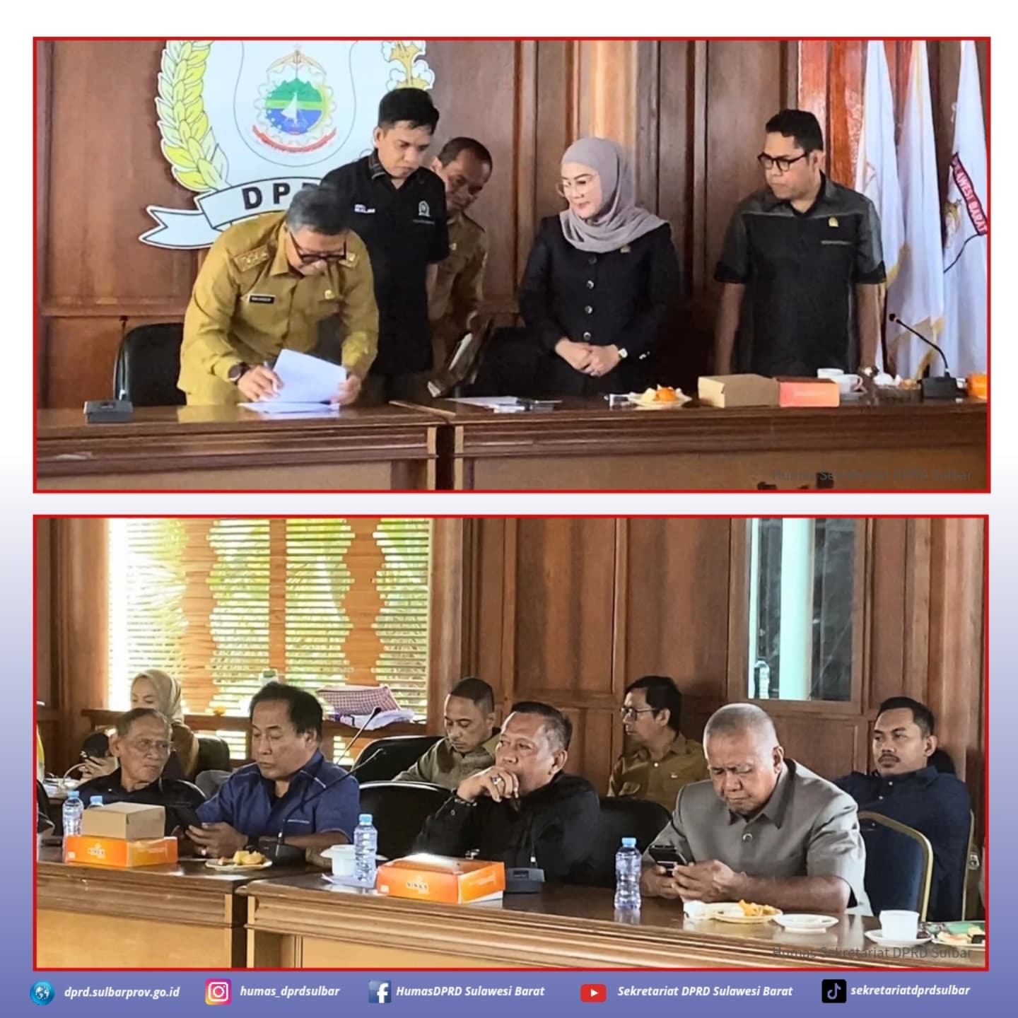 Anggota Dewan Taufiq Agus Hadiri Rapat Finalisasi Rancangan KUA-PPAS 2025 dan KUPA-PPAS 2024