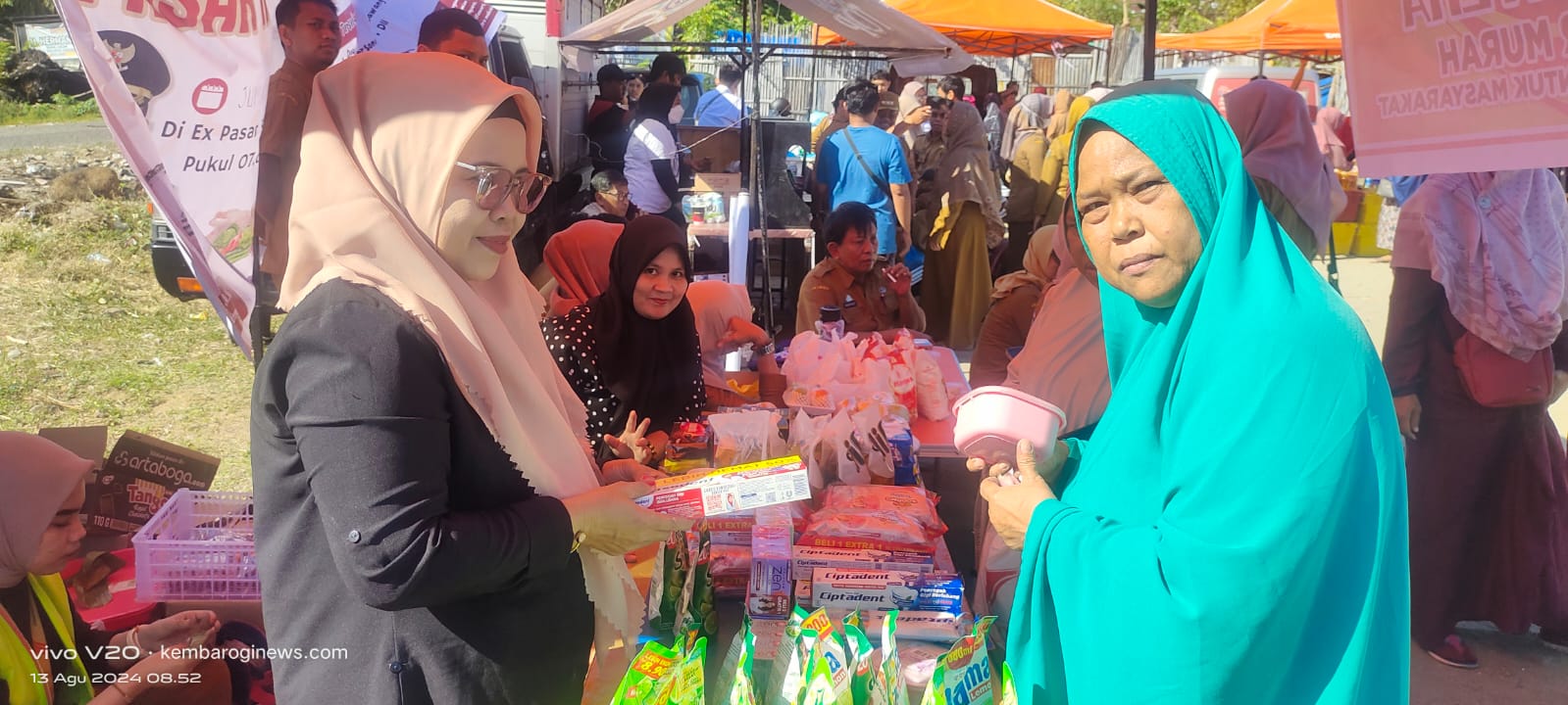 Kendalikan Inflasi, Pemkot Parepare Terus Giatkan Pasar Murah, Kini Sasar Kelurahan Ujung Baru
