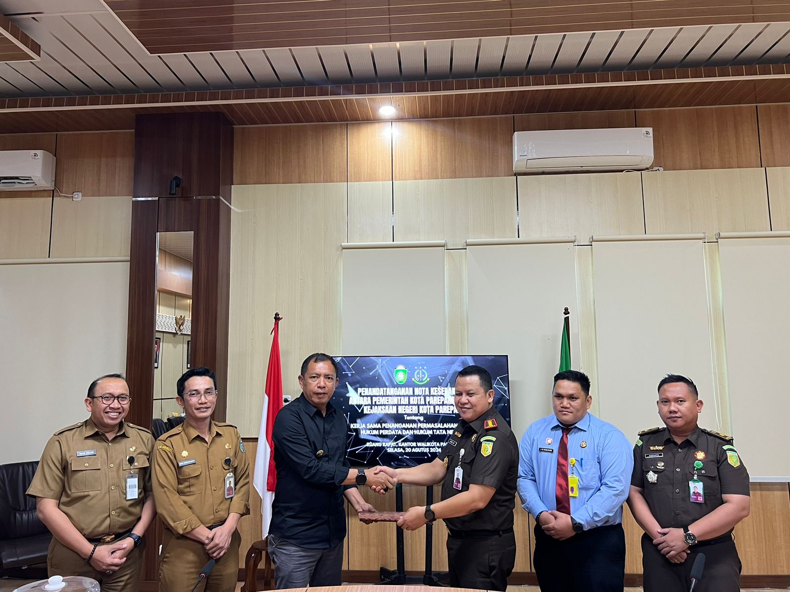 Pemkot Parepare dan Kejari Perkuat Kerja Sama Bidang Hukum 