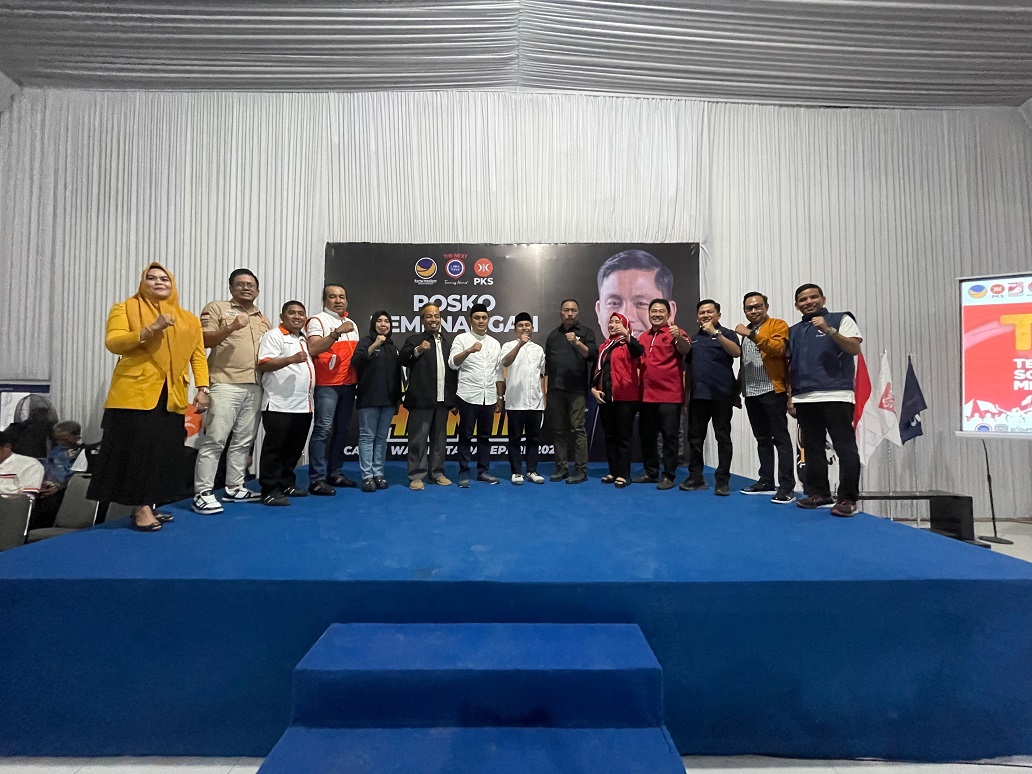 PDIP Parepare Siap Menangkan Paslon Tasming Hamid-Hermanto di Pilkada