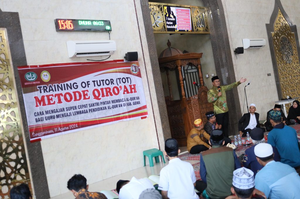 Hadiri TOT Metode Qiro’ah, Danny Pomanto Tekankan Tanamkan Nilai-Nilai Al-Quran ke Anak-Anak
