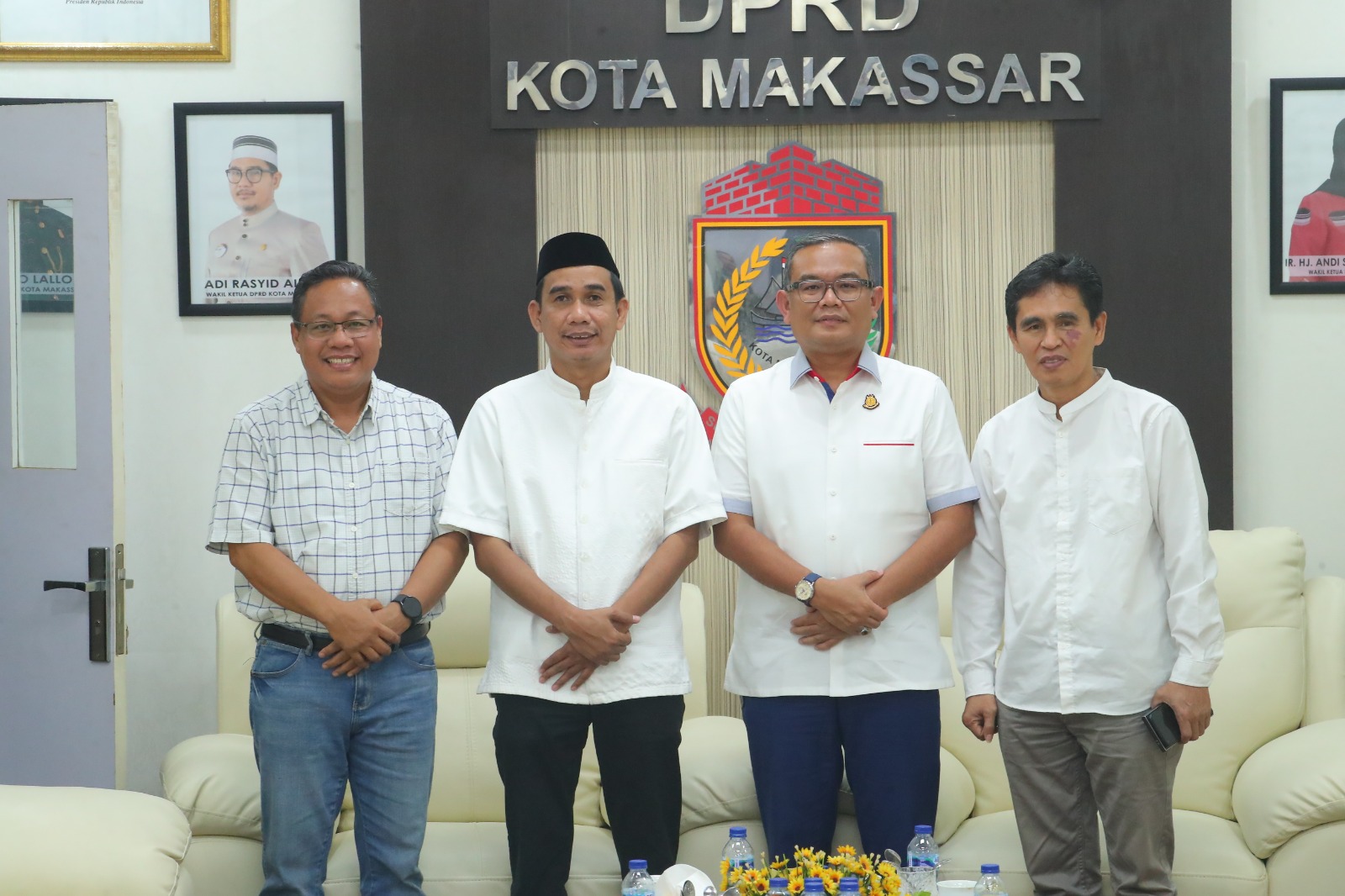 Bahas Isu Terkini Penegakan Hukum, Ketua DPRD Rudianto Lallo Terima Kunjungan Kajari Makassar