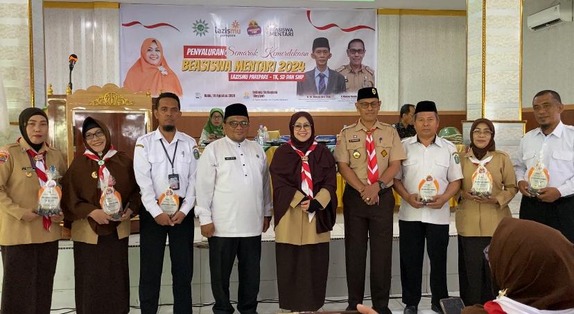 Semarak Kemerdekaan, Pemkot Parepare Apresiasi Bantuan Beasiswa Mentari oleh Lazismu 