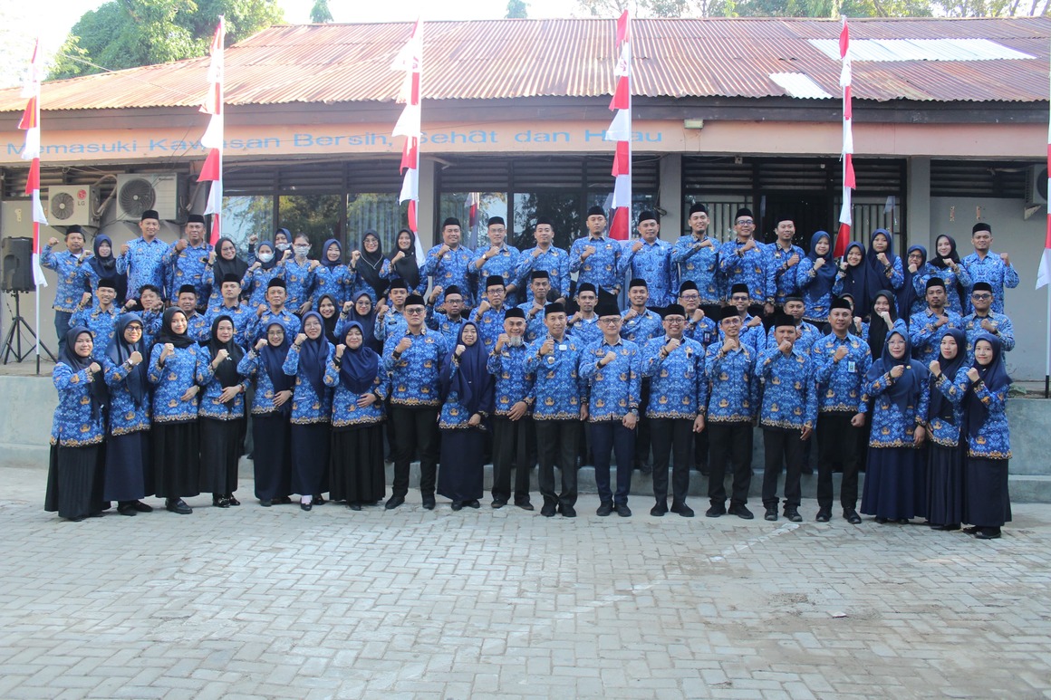 Khidmat, Upacara HUT ke-79 RI Gabungan Inspektorat dan Diskominfo Parepare, Gubernur Serukan Sulsel Rumah Kita untuk Semua