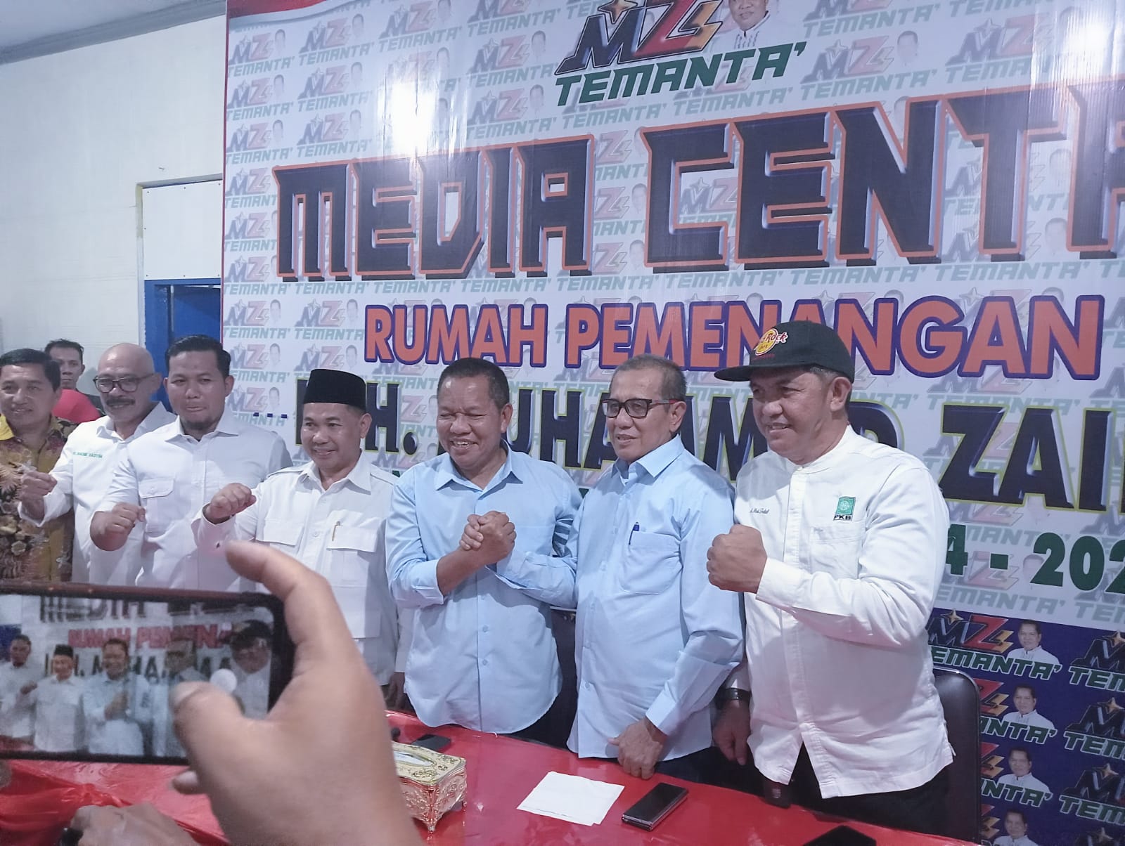 Diusung Gerindra dan PKB, MZ Pastikan Berpasangan Prof HBT Maju di Pilkada Parepare 