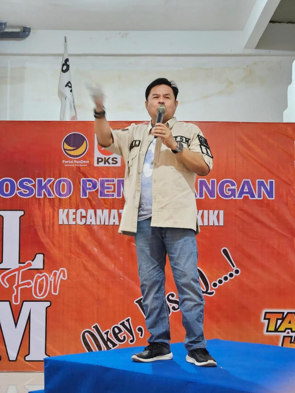 HSL Minta Relawan HSL Special Forces Tetap Tenang, Rapatkan Barisan Jangan Terbawa Situasi Politik