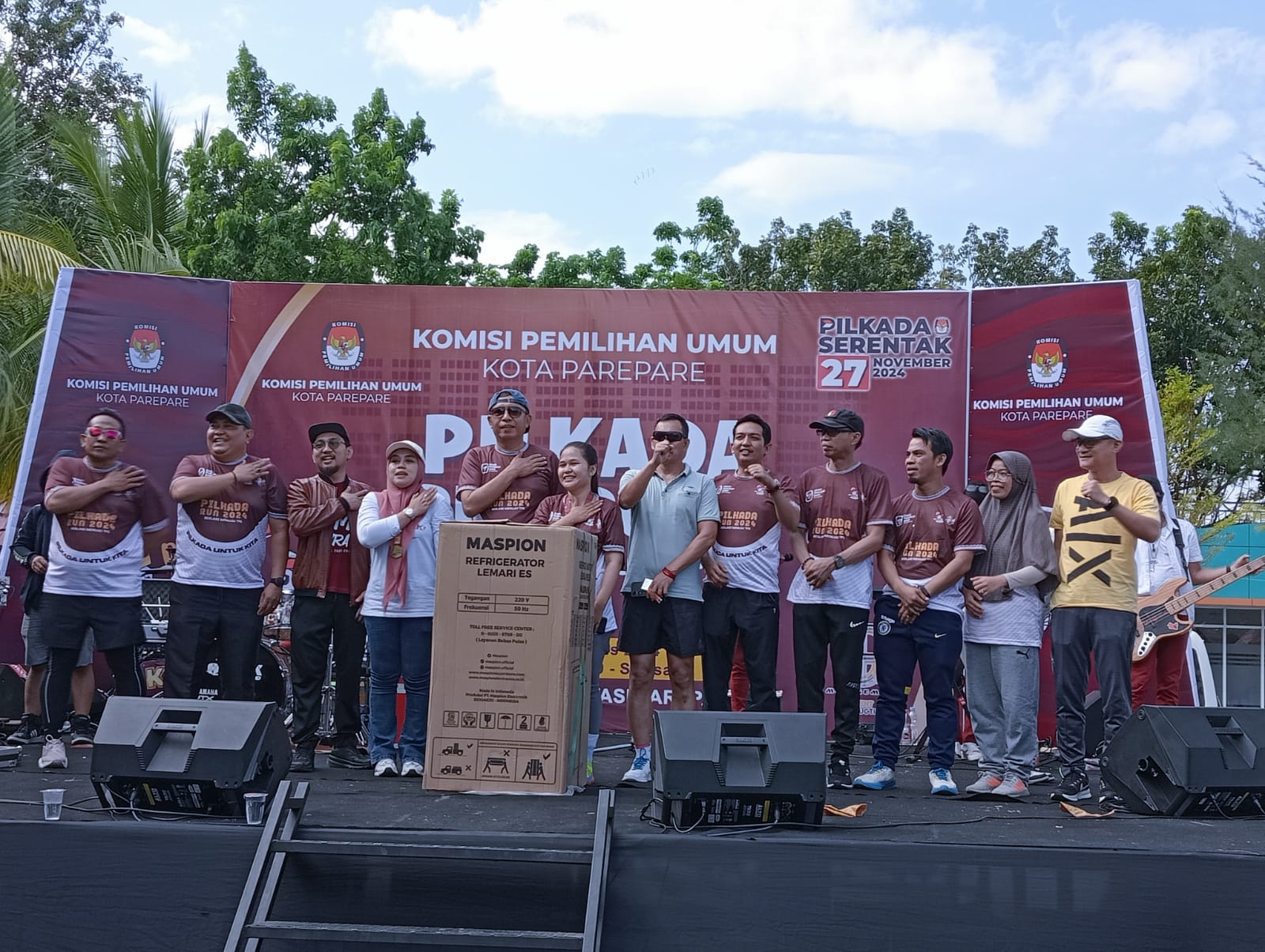 Pj Wali Kota Akbar Ali Ikut Serta di Pilkada Run 2024, Pesankan Masyarakat Gunakan Hak Pilih