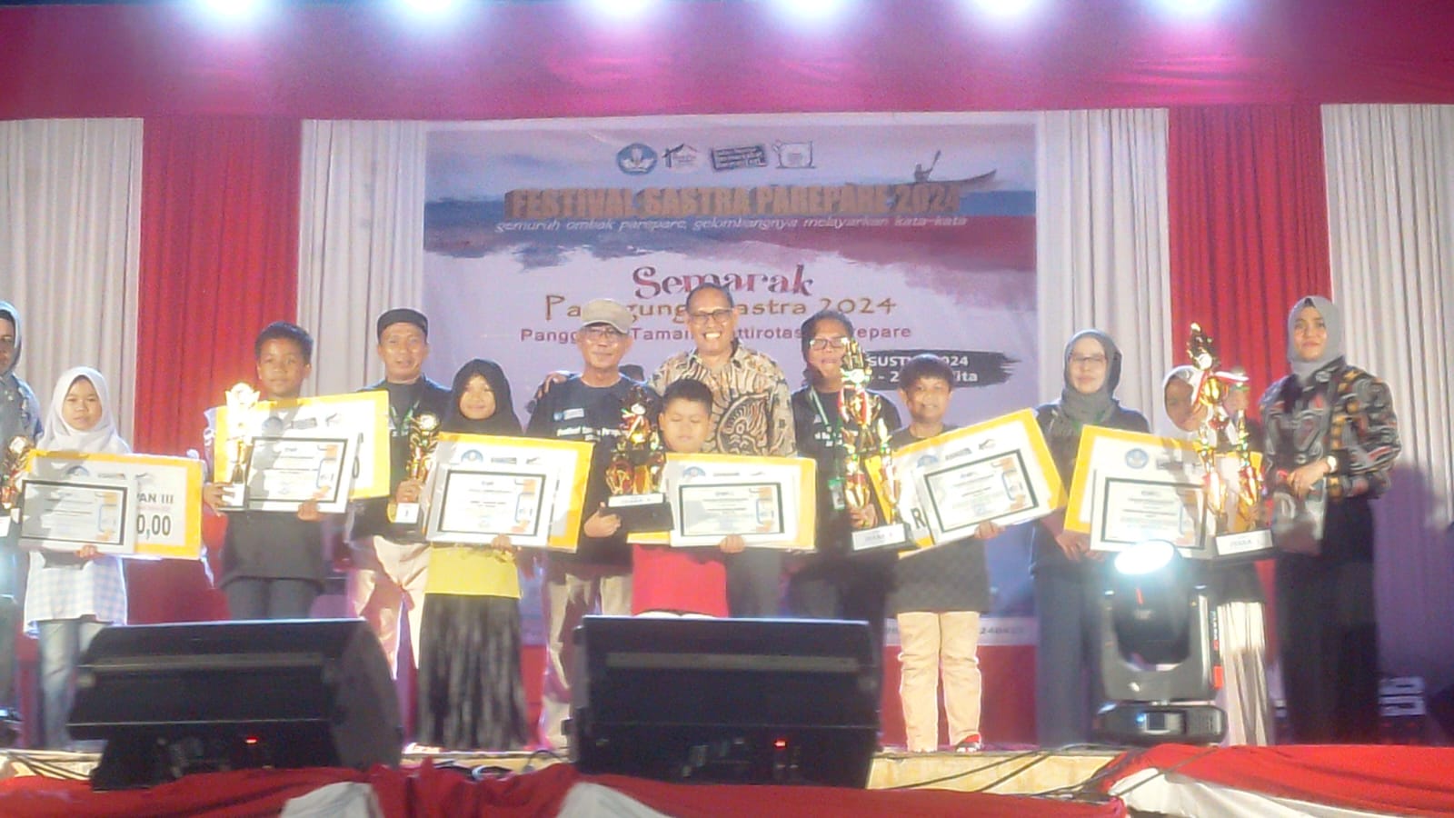 Semarak Puncak Festival Sastra, Pj Wali Kota Akbar Ali Banggakan Parepare Jadi Magnet Kota Tujuan 