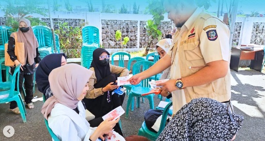 Samsat Pangkep Hadir Berikan Pelayanan pada Job Fair
