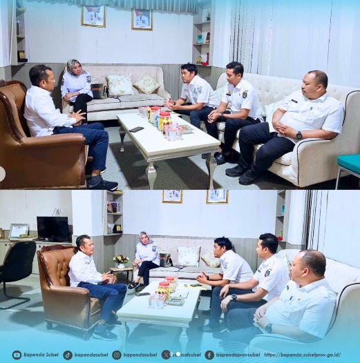 Bertemu Plh Sekda Barru, UPT Bapenda Sulsel Wilayah Barru Bahas Sosialisasi Penagihan Pajak Kendaraan