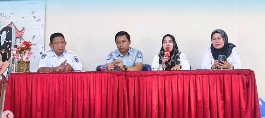 UPT Bapenda Wilayah Palopo Gelar Goes to School di SMA 1 Palopo