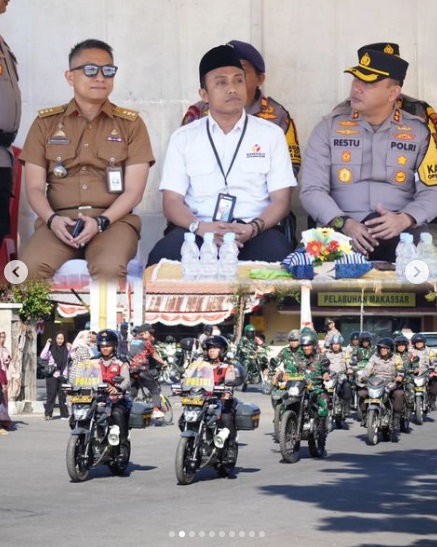 Camat Ujung Tanah Hadiri Simulasi SisPamkota Pengamanan Pilkada 2024